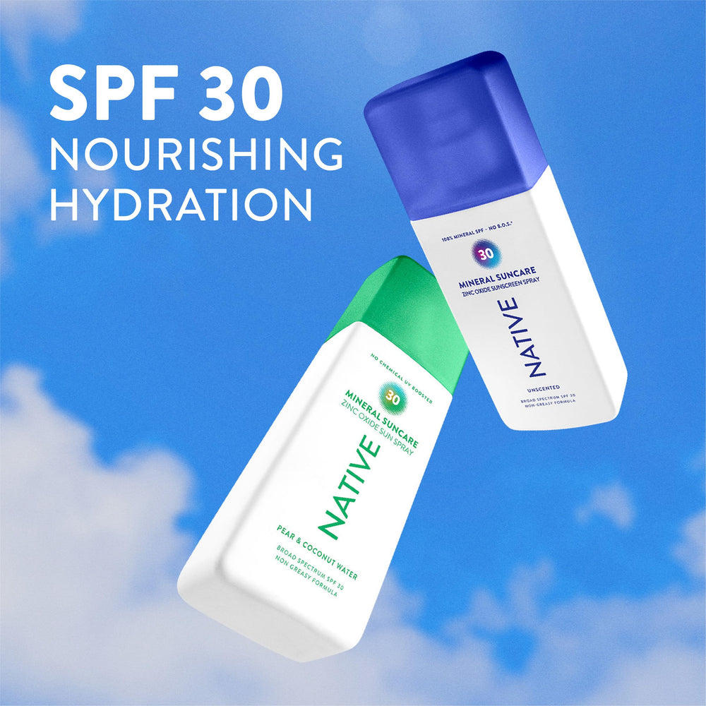 Native dermatologist-tested sunscreen suitable for sensitive skin
