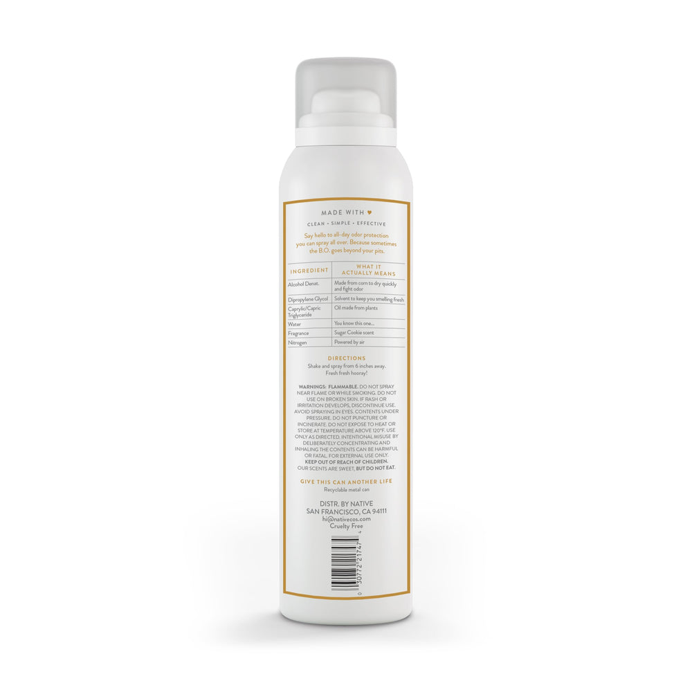 Gift-ready Native holiday packaging with accessible spray, suitable for thoughtful stocking stuffers.