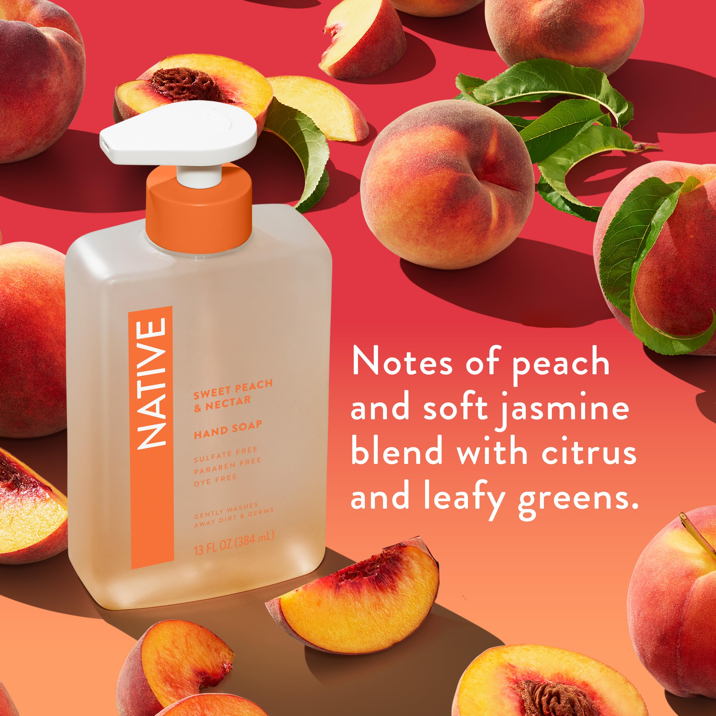 Sulfate-free label emphasizes skin-friendly cleansing.