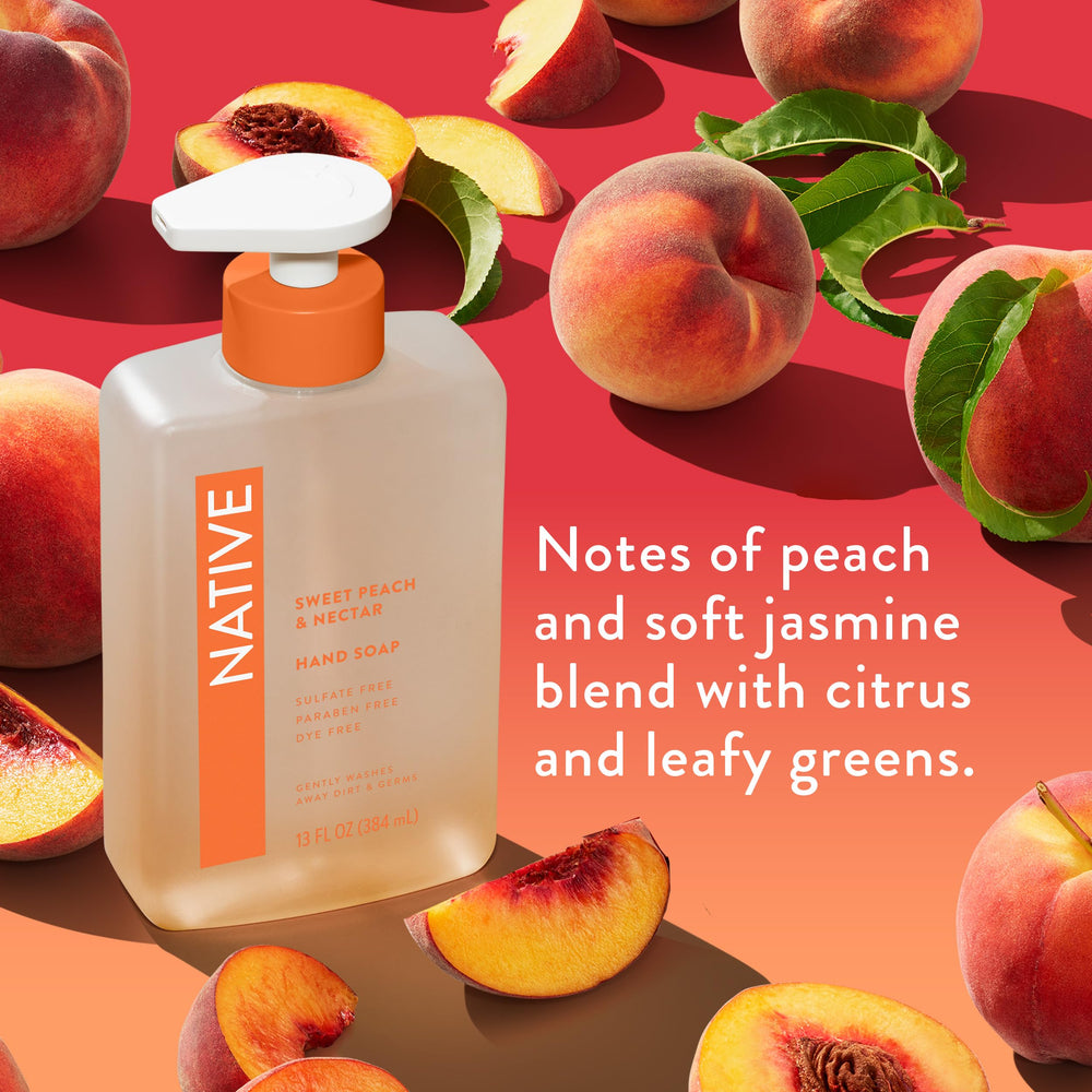 Sulfate-free label emphasizes skin-friendly cleansing.