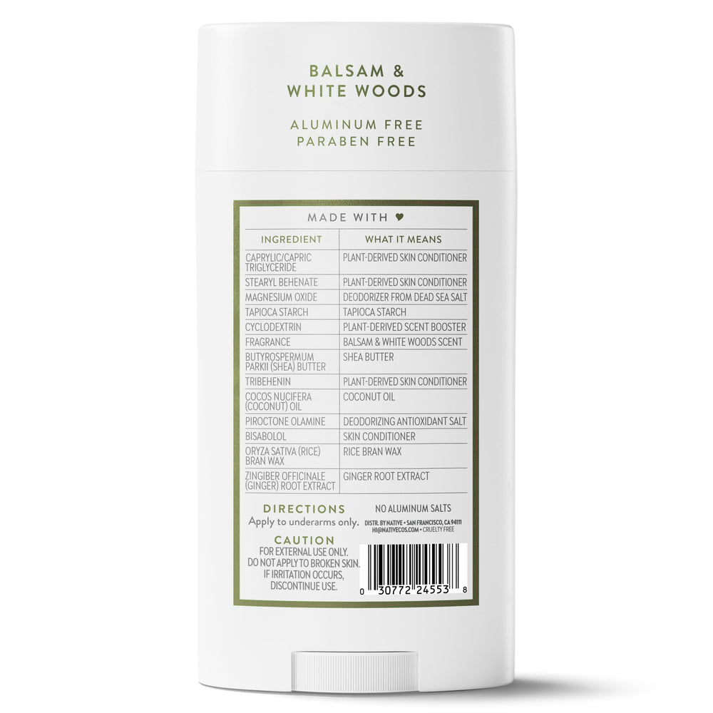 Aluminum-free formula avoids irritants for daily protection