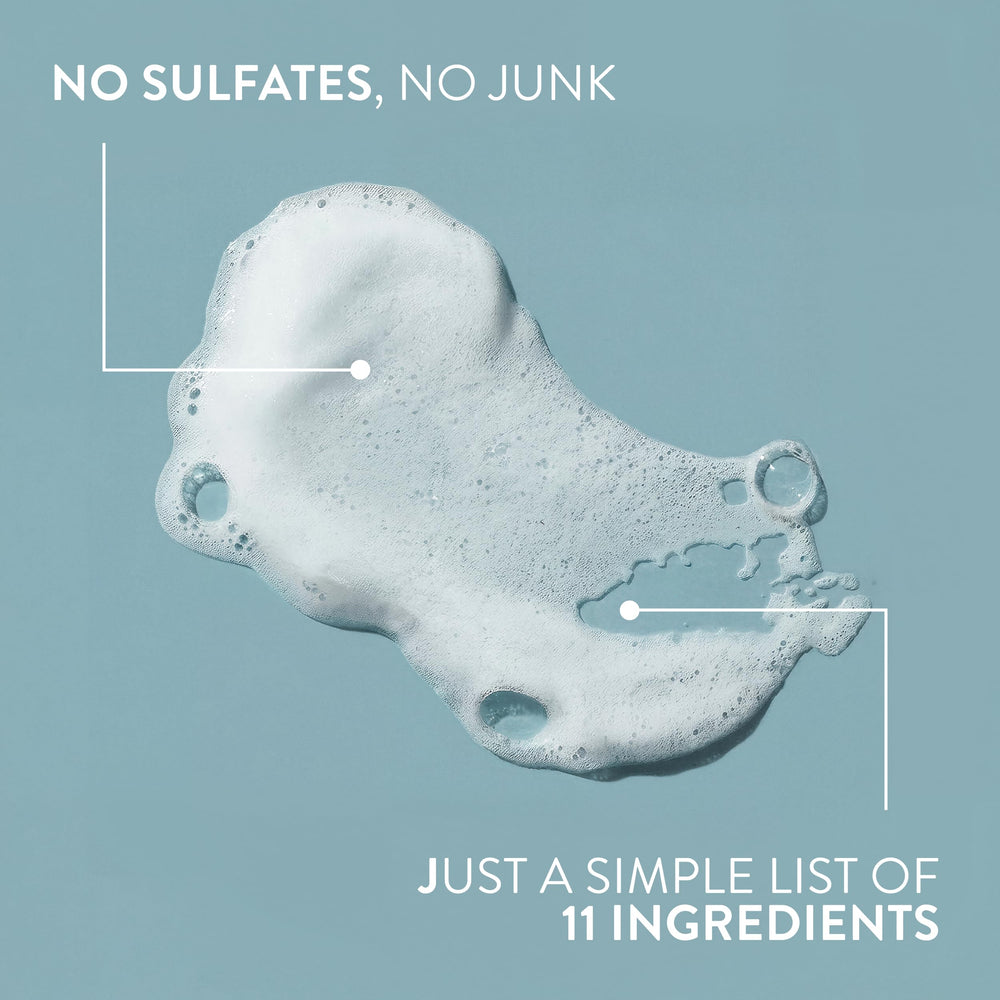 Native Ocean & Timber ingredients list close-up for clean formulation