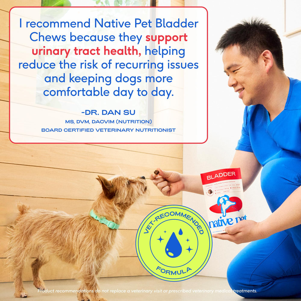 Native Pet utilisation quotidienne facile, une gomme par chien selon le poids.