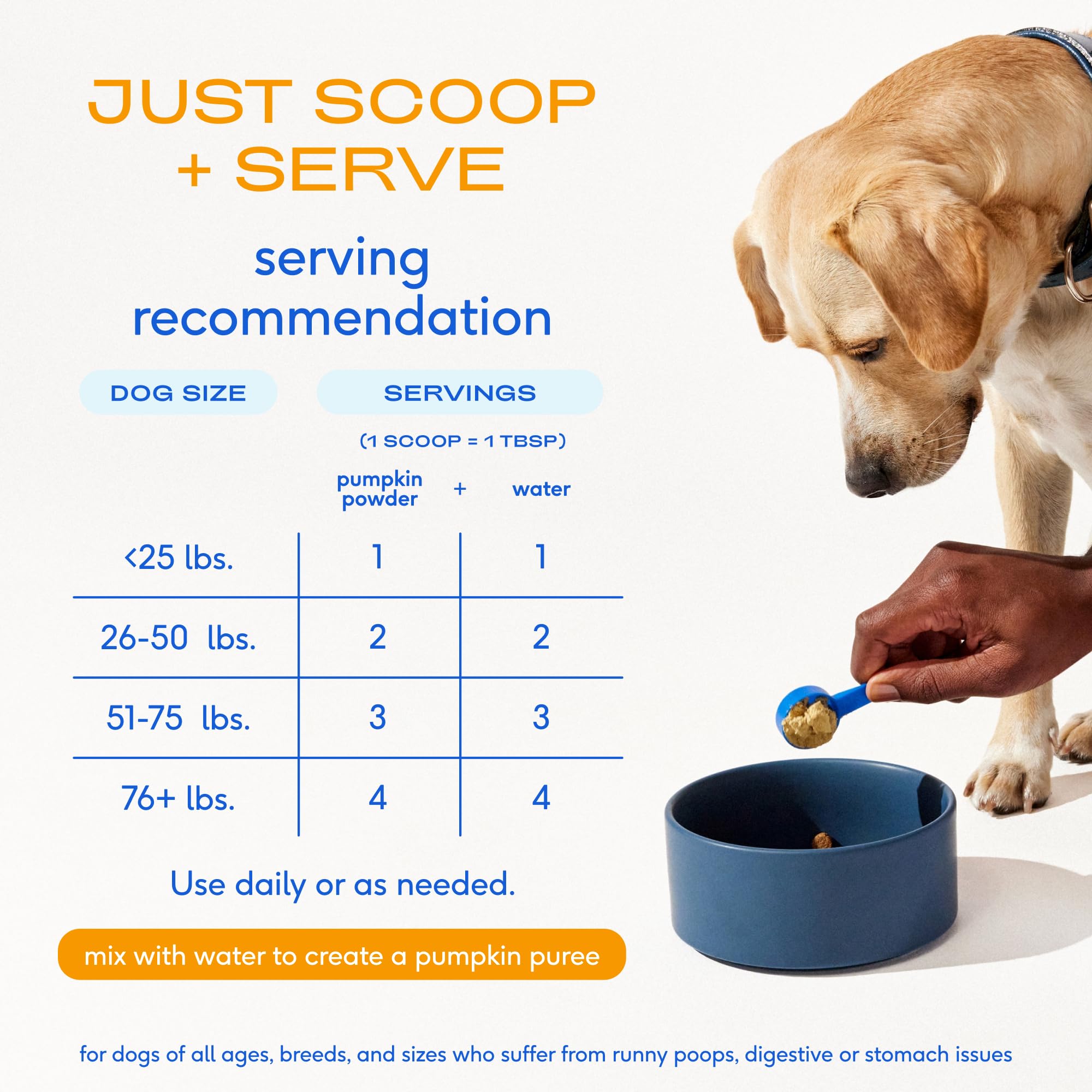 Native Pet Pumpkin for Dogs shelf-stable powder with long shelf life.