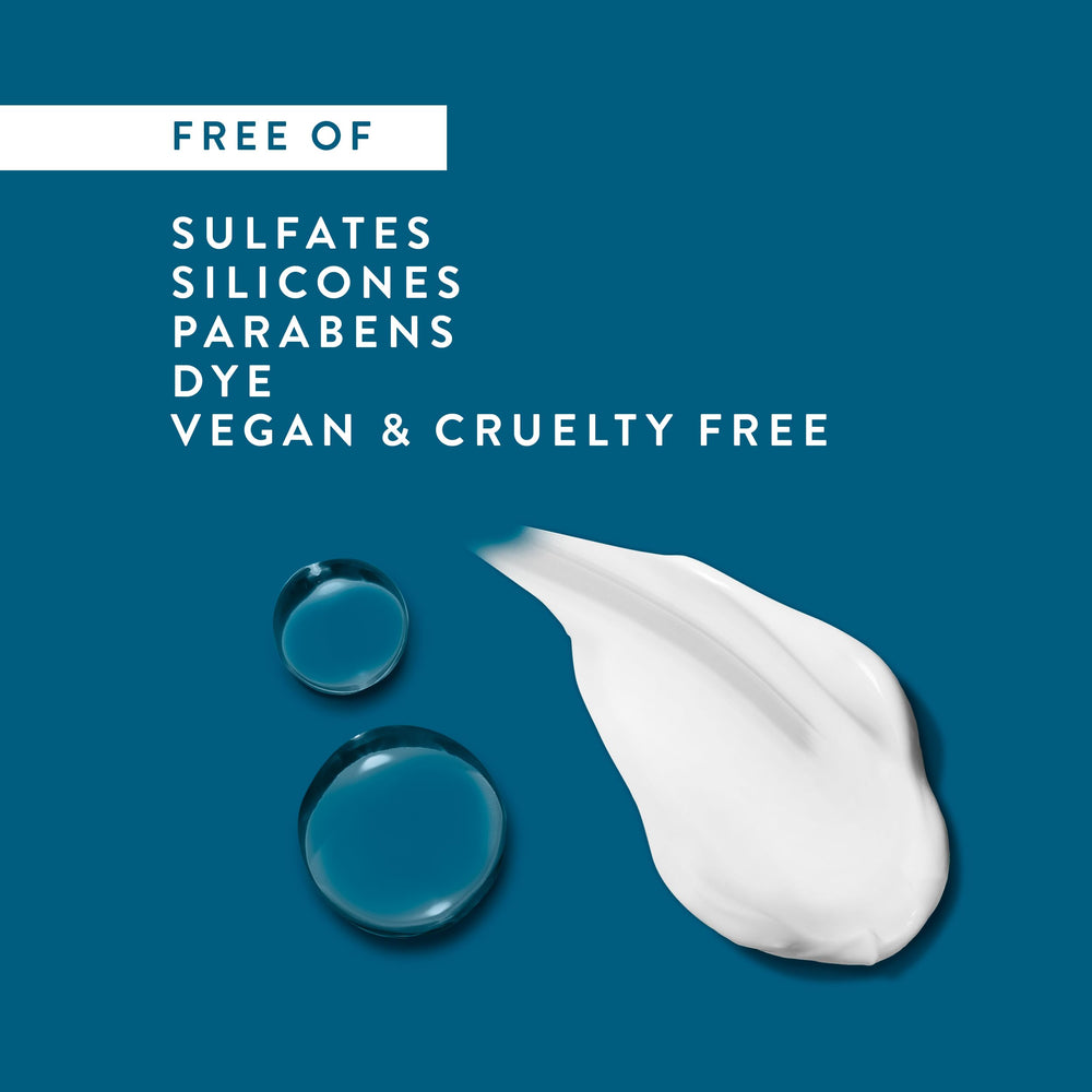 Native Sea Salt & Cedar 2N1 lather closeup emphasizes cleansing and conditioning in one wash.