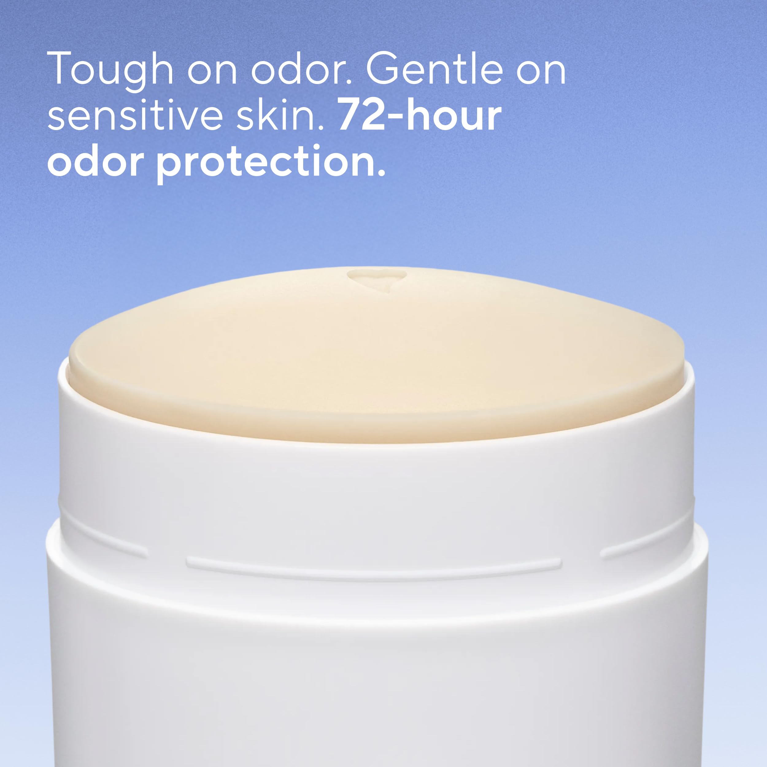 Native Sensitive Deodorant packaging, minimal design with vegan and cruelty-free messaging.