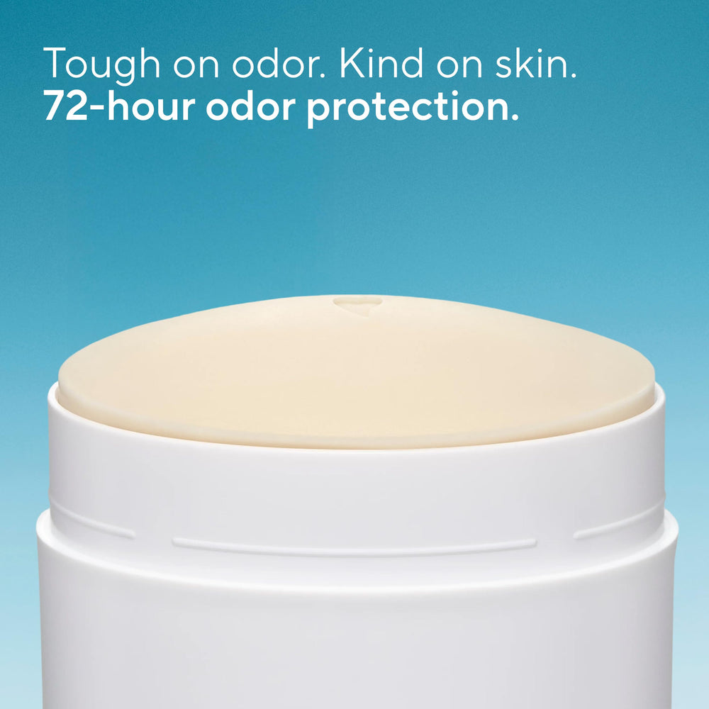 Native silky glide deodorant application demonstrates smooth, invisible coverage.