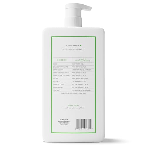 Closeup of coconut-vanilla ingredients including cocamidopropyl betaine