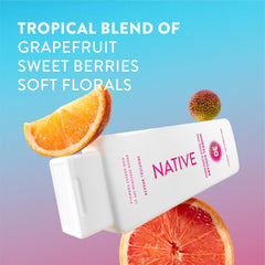 Native Sunscreen Lotion zinc-oxide 17 percent close-up providing mineral UV protection without chemicals