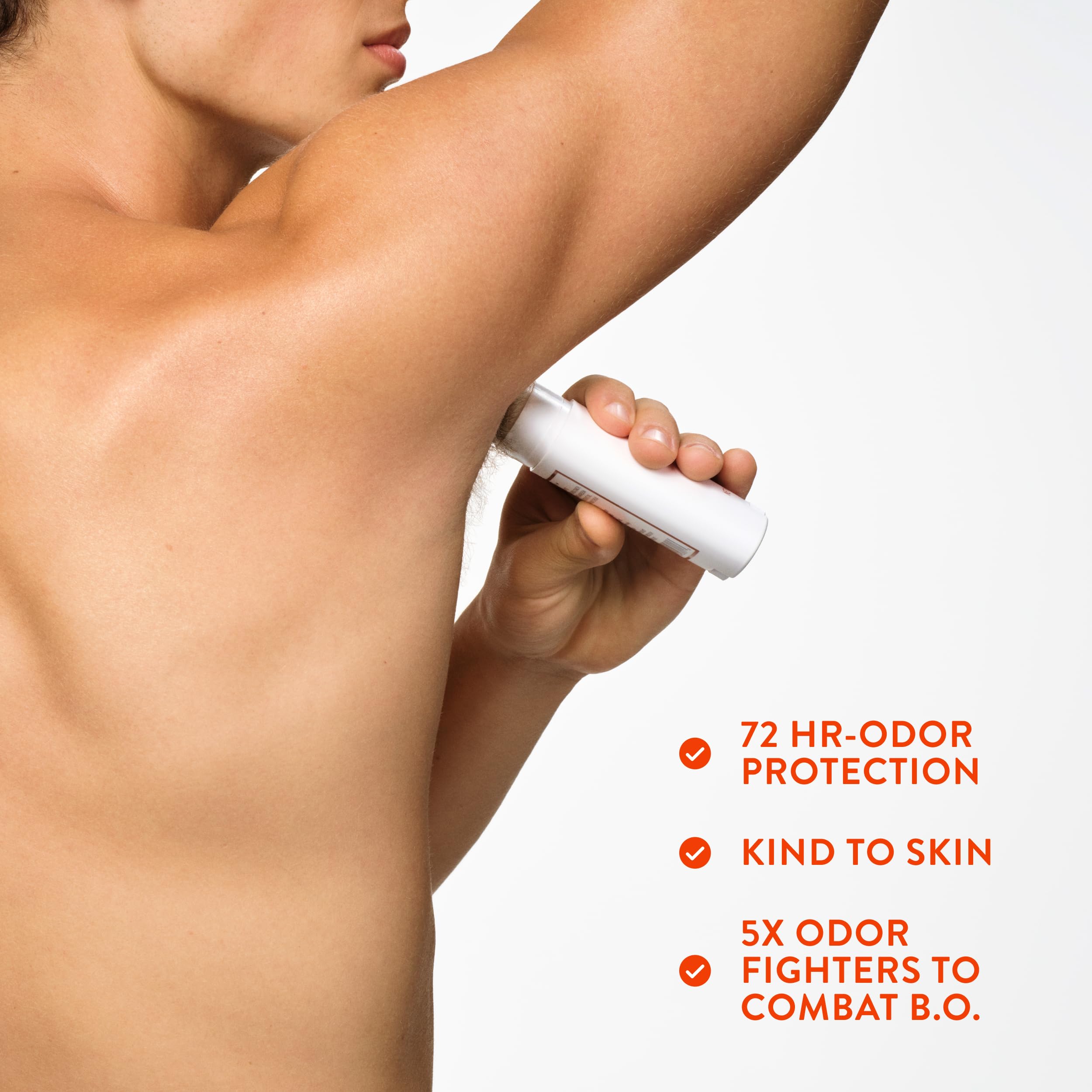Native vegan cruelty-free deodorant badge emphasizing ethical daily protection.