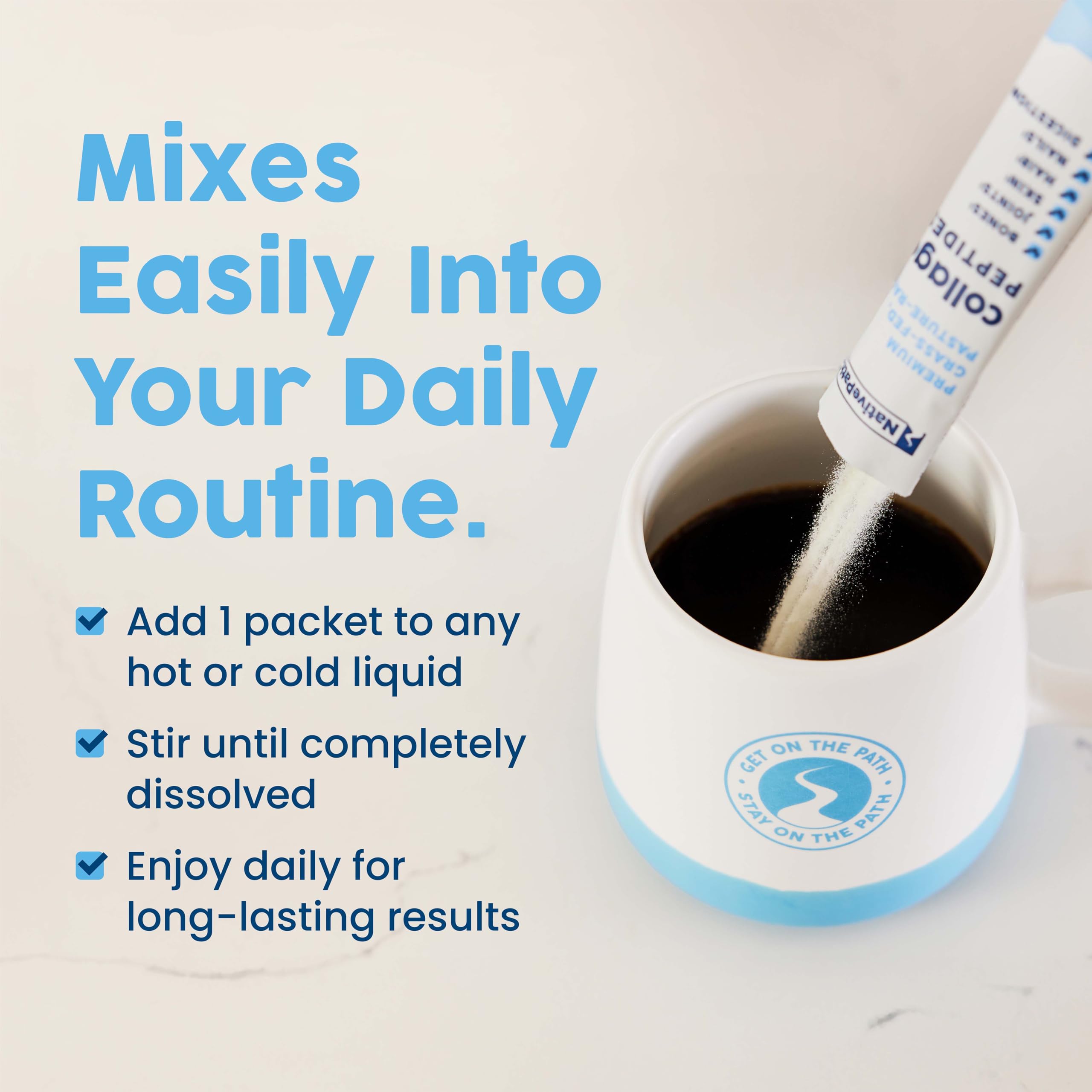NativePath collagen sticks dissolve fully with no taste or aroma.