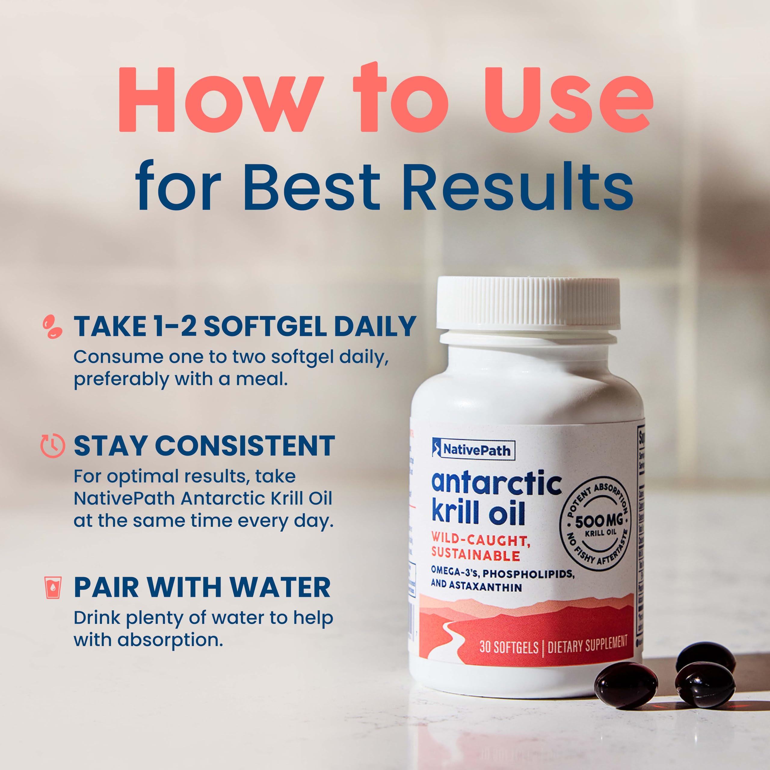 NativePath no-fishy-aftertaste benefit implied for smoother daily routine