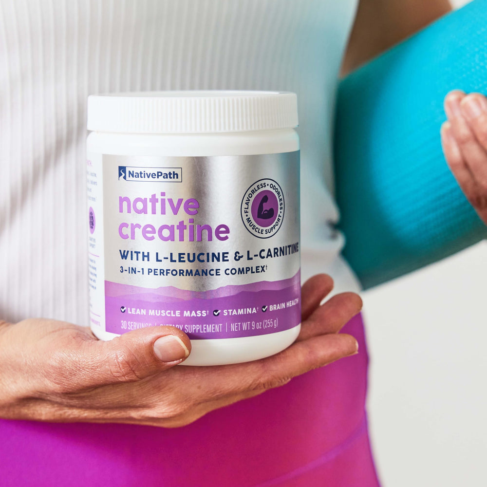 NativePath daily-use bottle suggests reliable performance with reduced soreness.