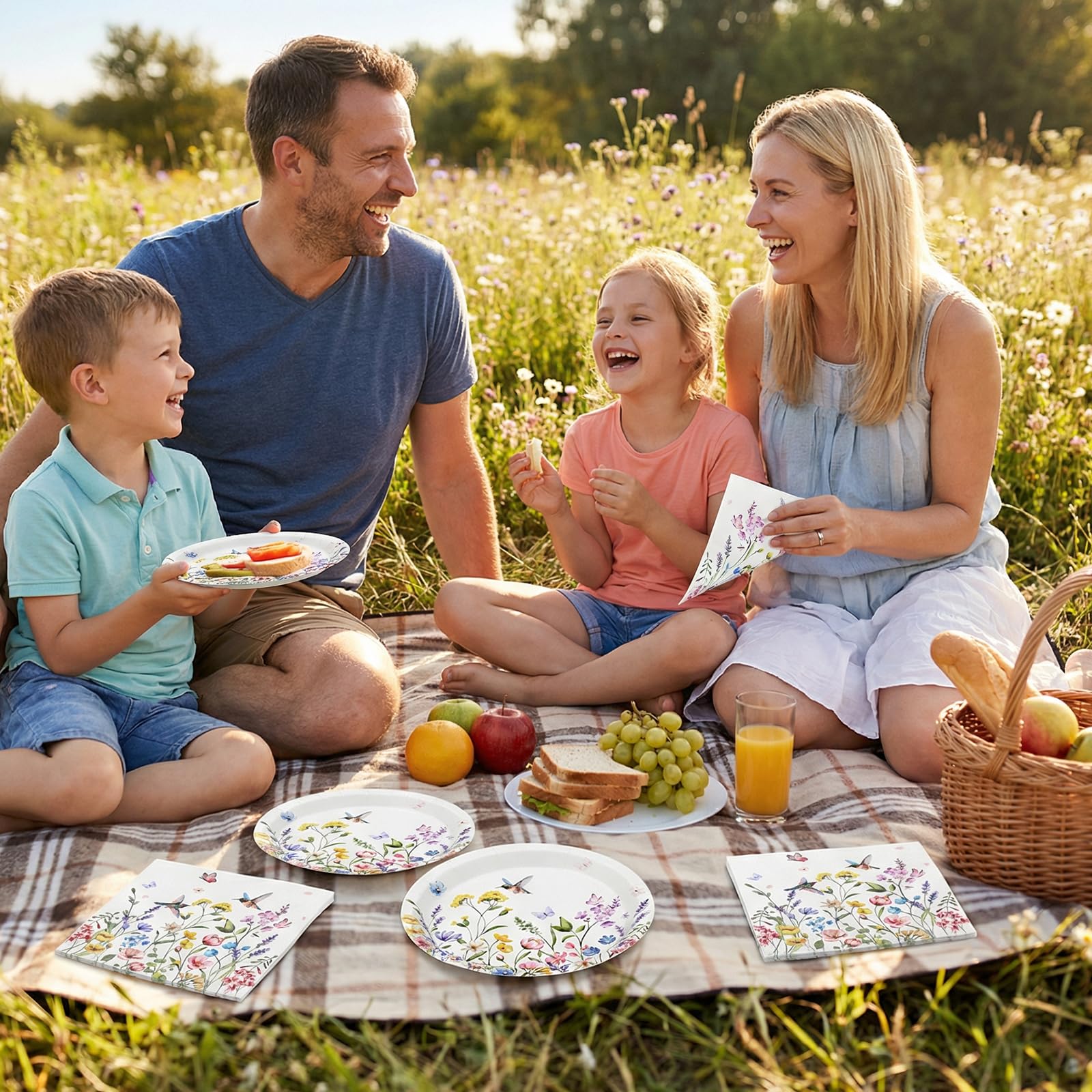 NatNarr festive tableware for birthdays and gatherings with easy cleanup.