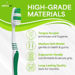 Natraco toothbrush covers protect bristles between uses for cleaner experiences.