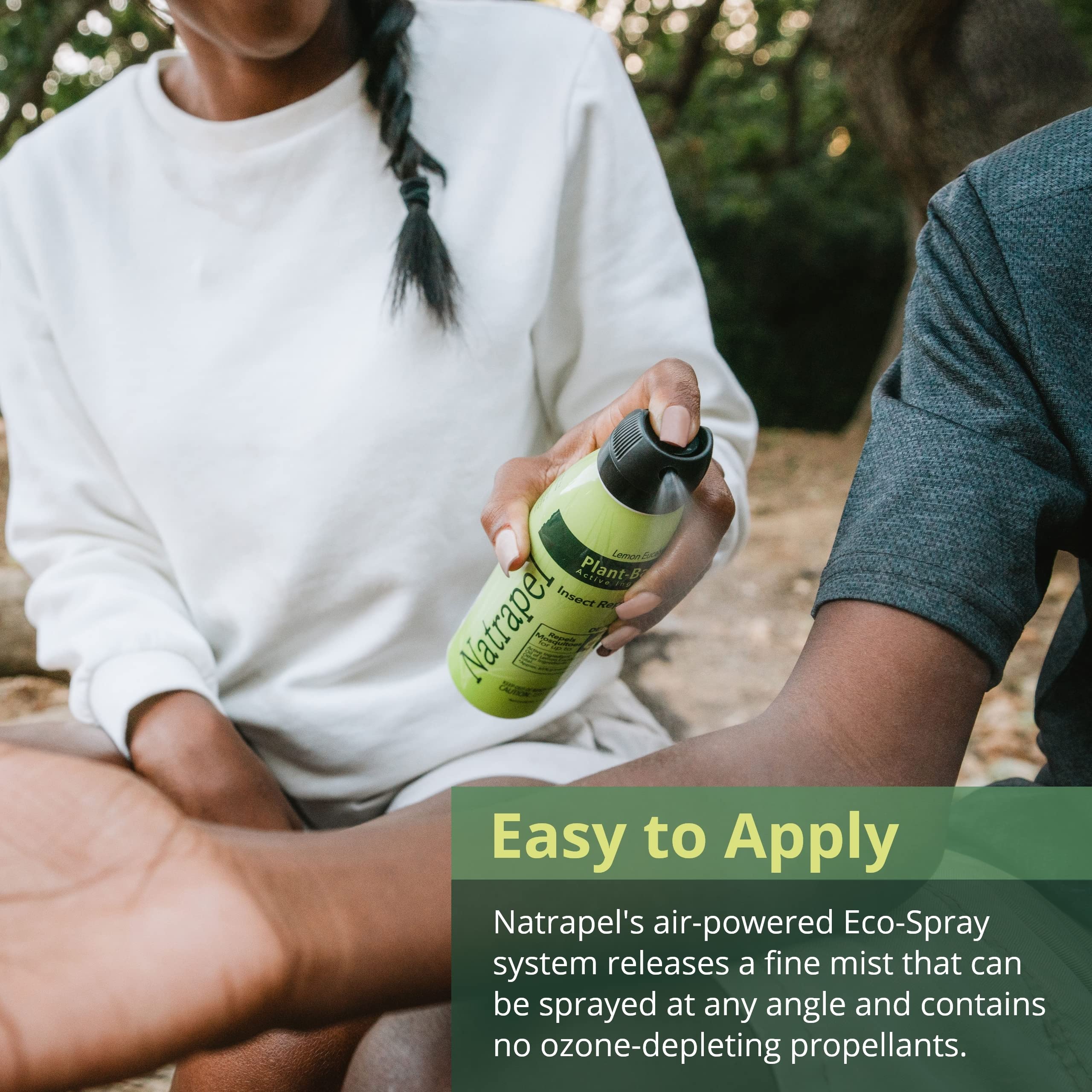 Natrapel Eco-Spray gear-safe compatibility with outdoor gear and fabrics