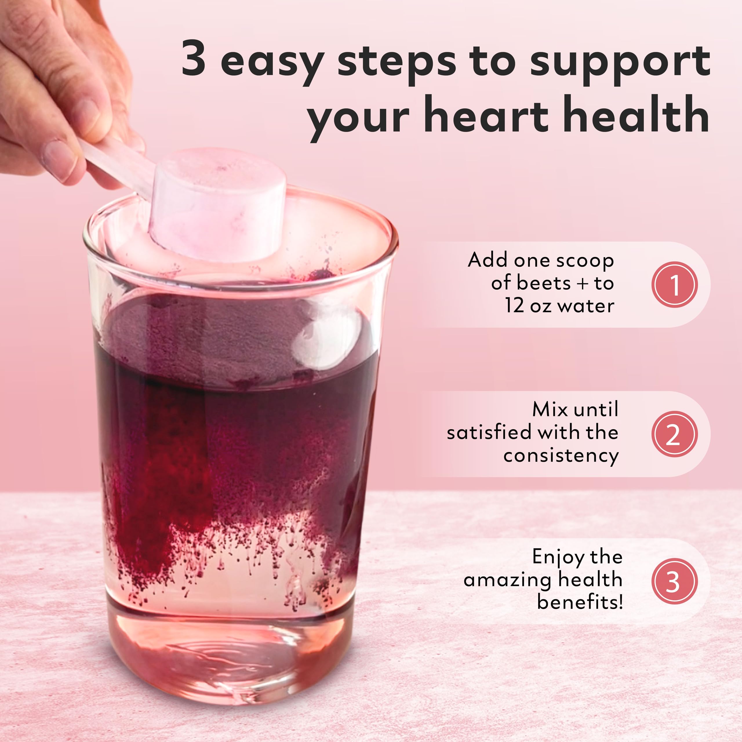 Natrava Beets+ label close-up confirms vegan, non-GMO, gluten-free claims.