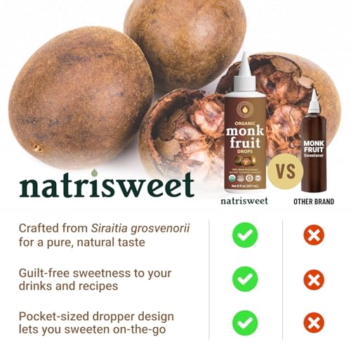NatriSweet monk fruit liquid drops in coffee for seamless, sugar-free sweetness.
