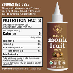 NatriSweet liquid sweetener drops pour smoothly into coffee or tea.