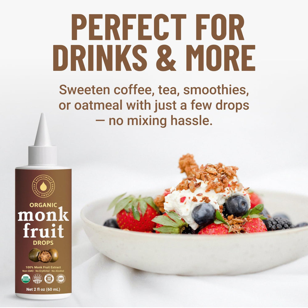 NatriSweet zero sugar and zero calories option for beverages.