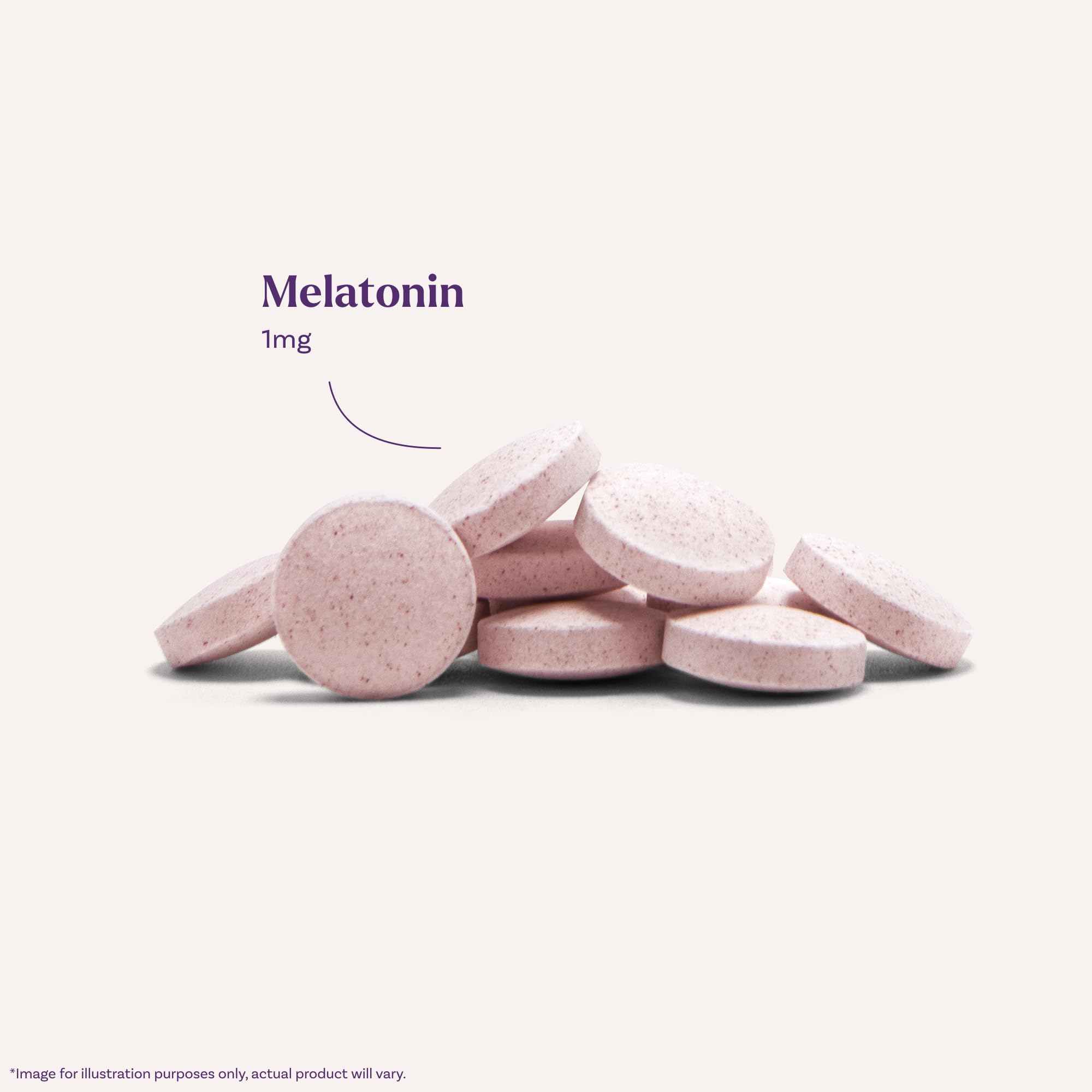 Natrol melatonin tablet dissolving quickly to illustrate fast-acting sleep aid.