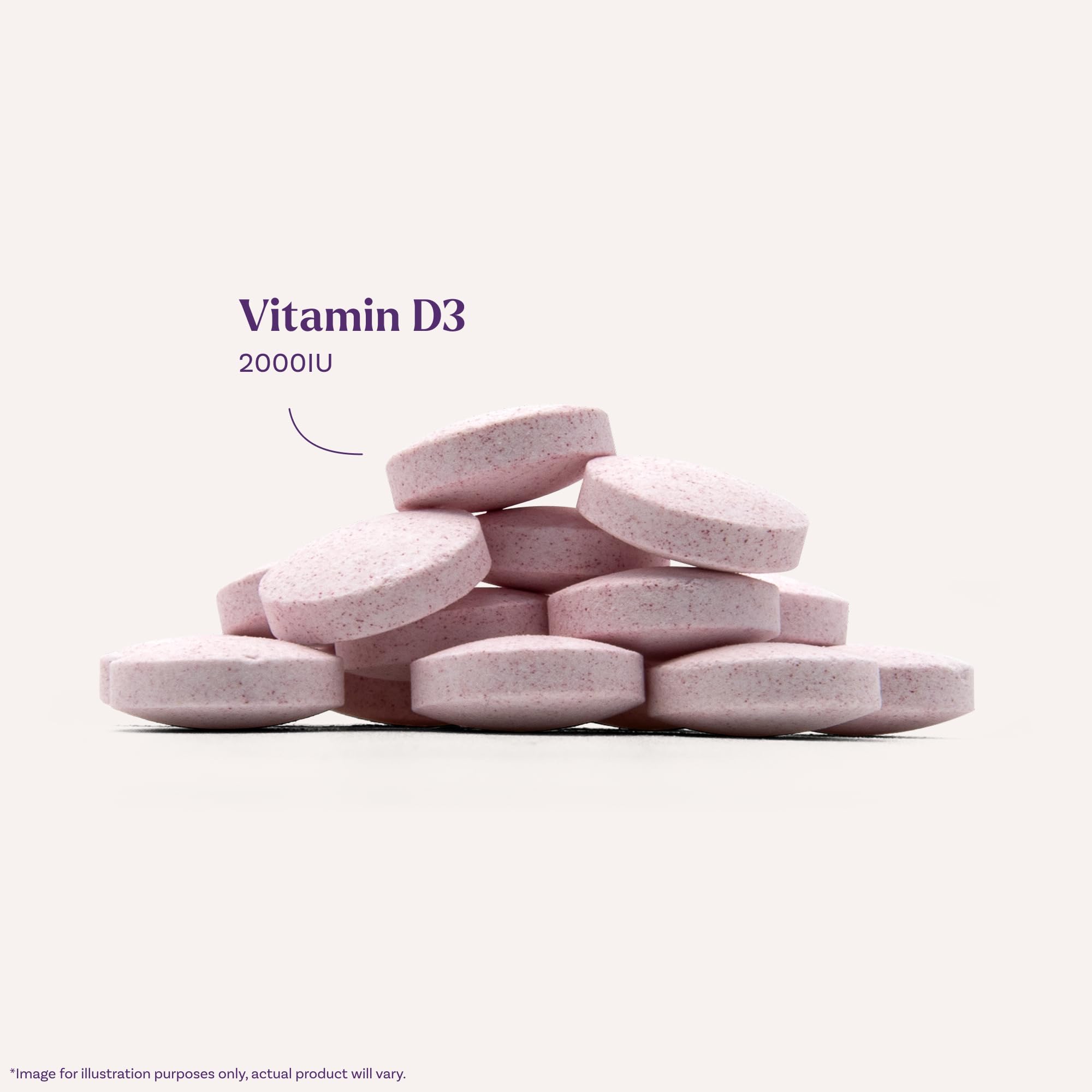 Natrol 90-day supply bottle label highlighting long-lasting vitamin D3