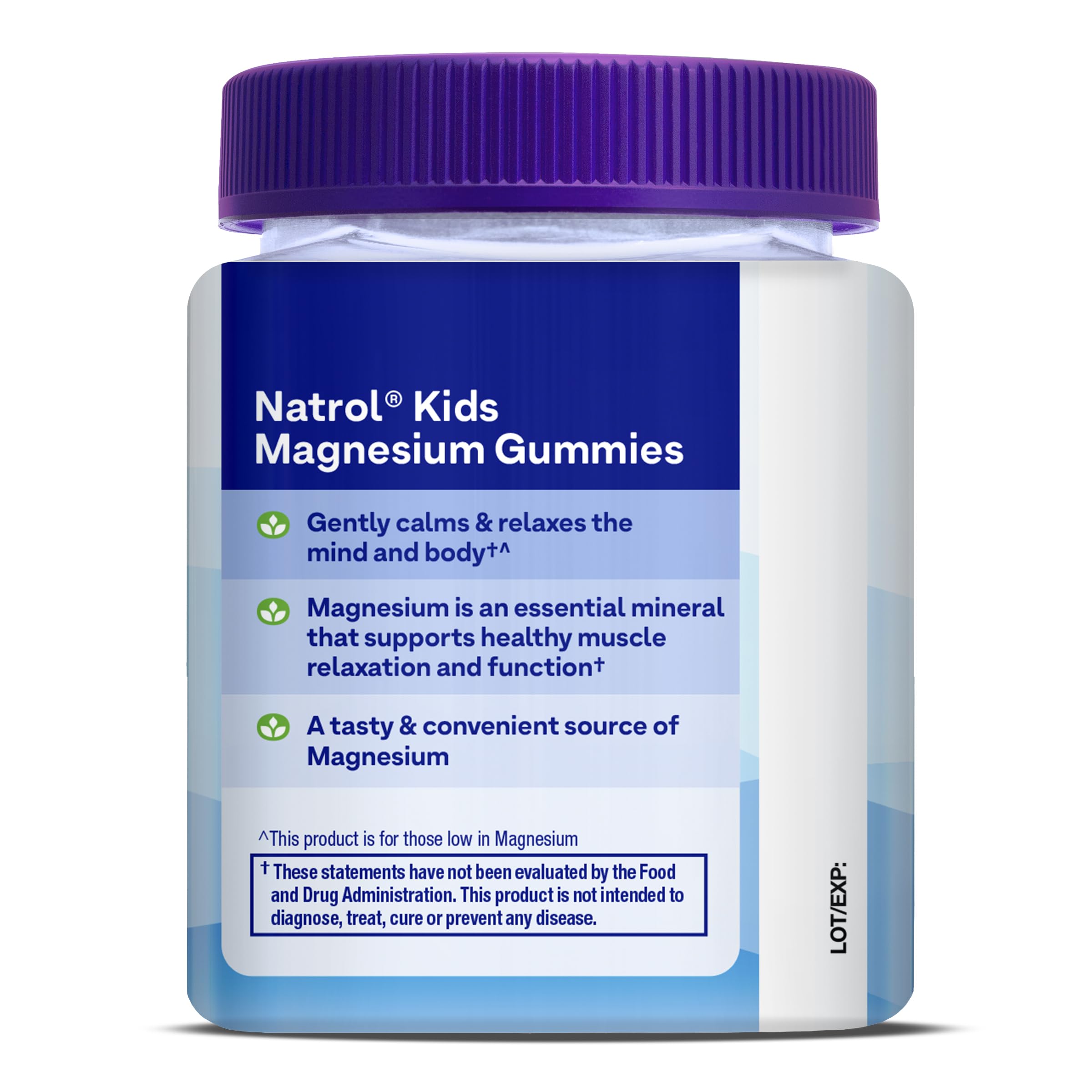 Natrol Kids Magnesium Citrate Gummies daily use, supports healthy muscle function over time.