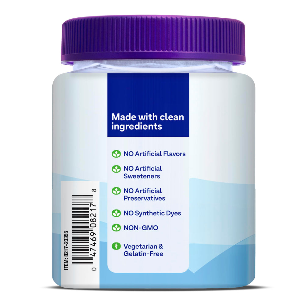 Natrol Kids Magnesium Citrate Gummies kid snack time, convenient chewable wellness option.