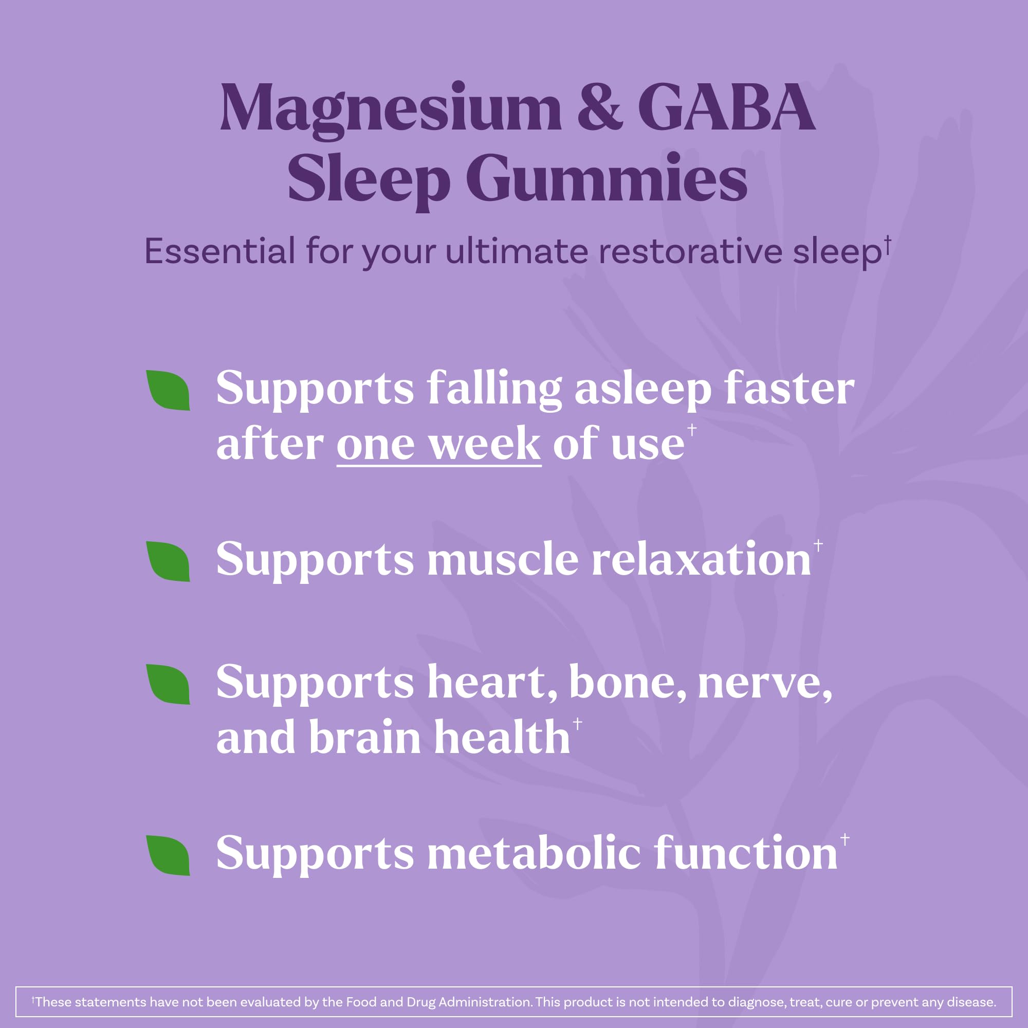 Natrol Sleep & Restore GABA blend gummies highlight relaxation support