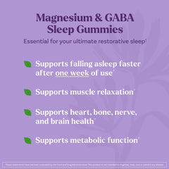 Natrol Sleep & Restore GABA blend gummies highlight relaxation support