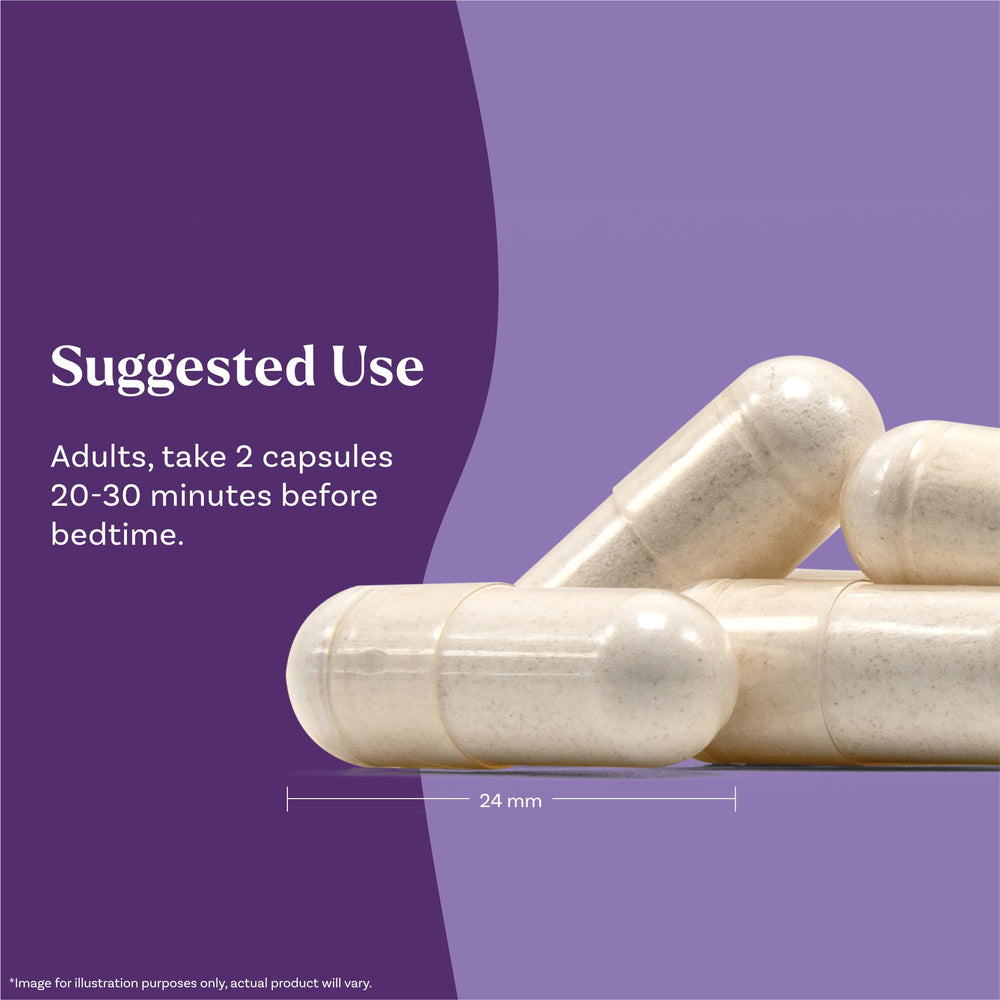 Natrol Sleep & Restore packaging graphic emphasizes melatonin and B6.