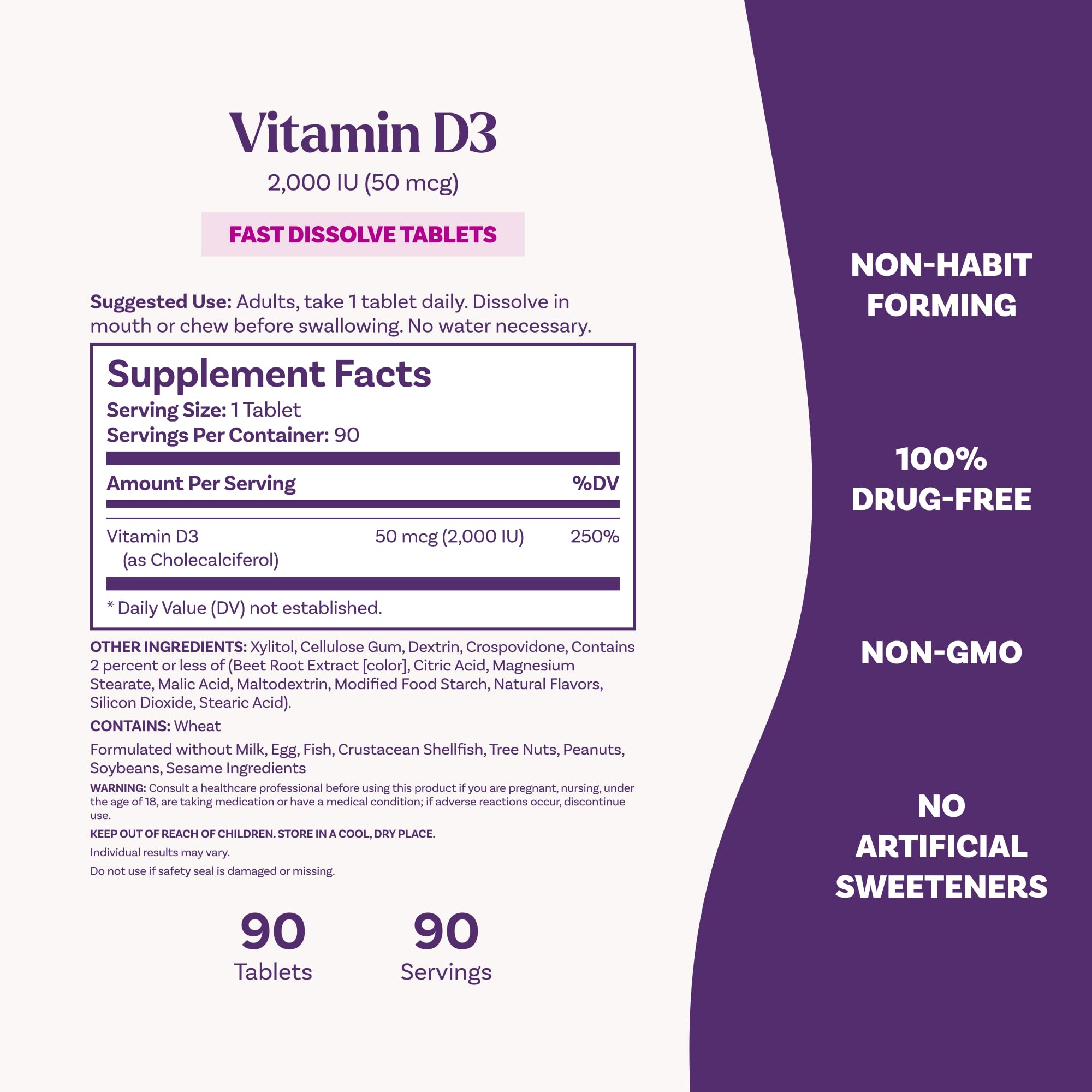 Natrol vitamin D3 2000 IU icon signaling immune support potential