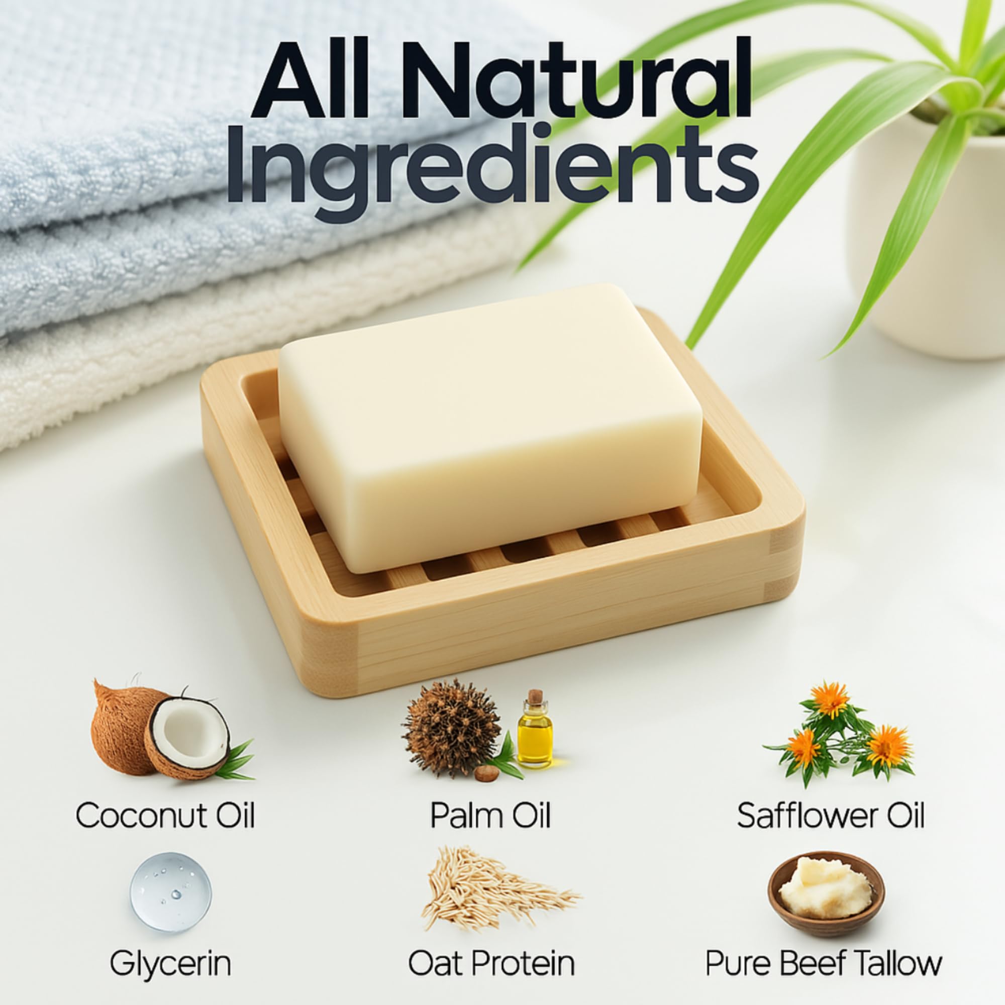 Natrulo soap for eczema-prone skin—unscented and hypoallergenic.