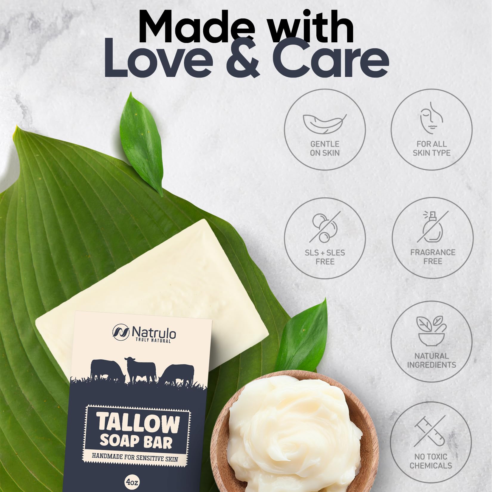 Family-safe Natrulo soap for adults and kids.