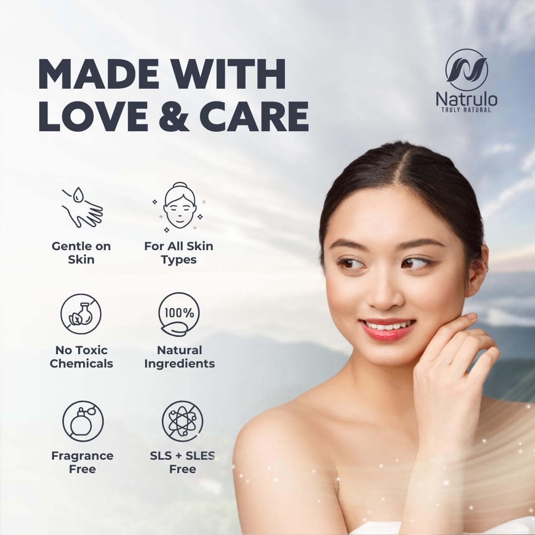 Natrulo eczema-safe unscented soap for dry skin care