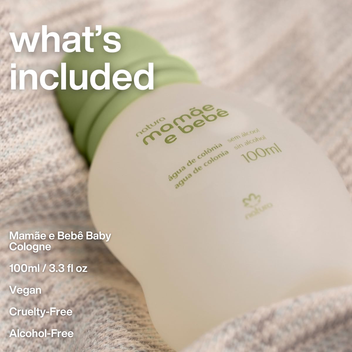Natura Mom and Baby Cologne newborn-friendly fragrance for cozy post-bath moments