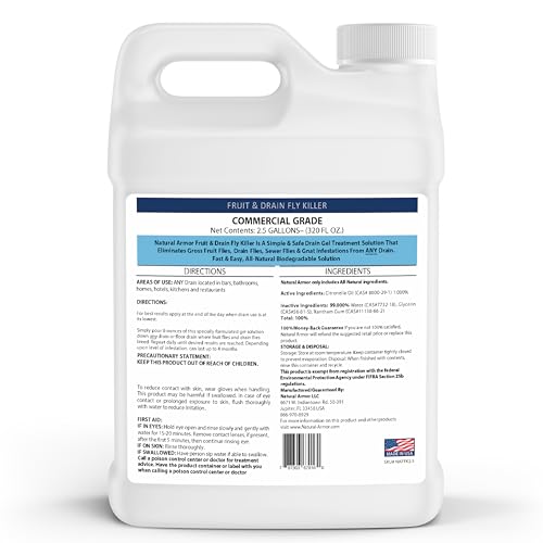 Natural Armor gel cling to pipe walls reaches breeding zones for effectiveness.