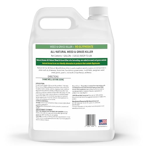 Natural Armor ready-to-use spray action used along walkways and edges.