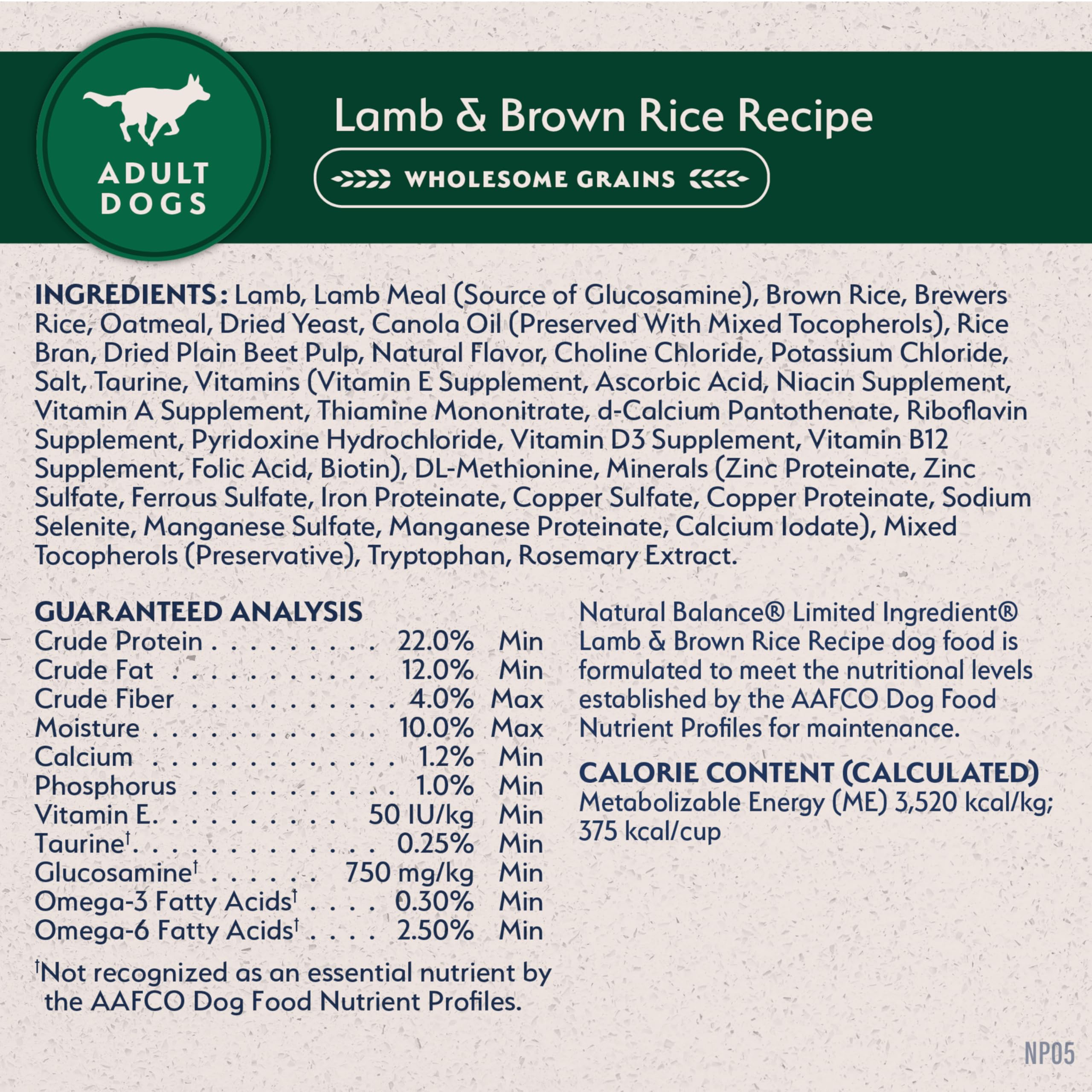 Natural Balance dog eating from bowl, inviting mealtime aroma and crunch.