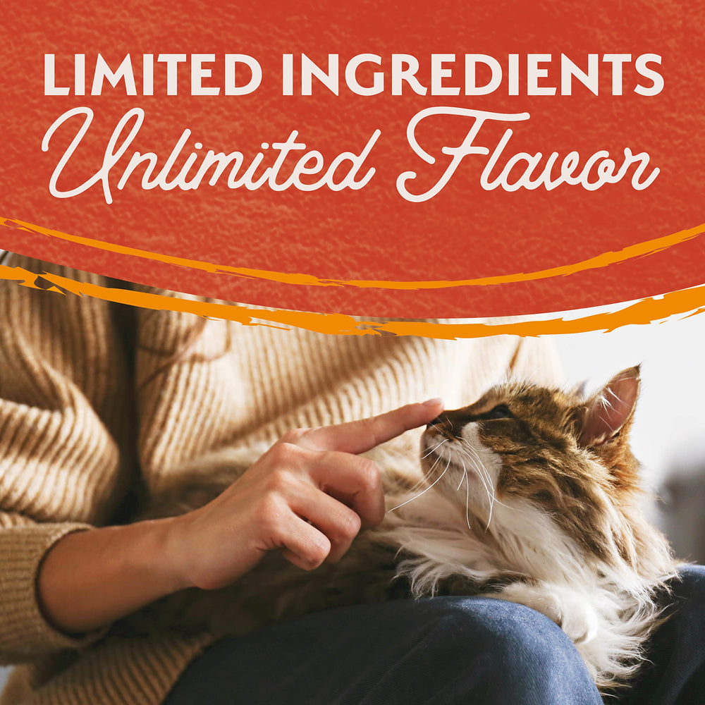 Natural Balance Reserve nutrition label highlights grain-free ingredients and protein source