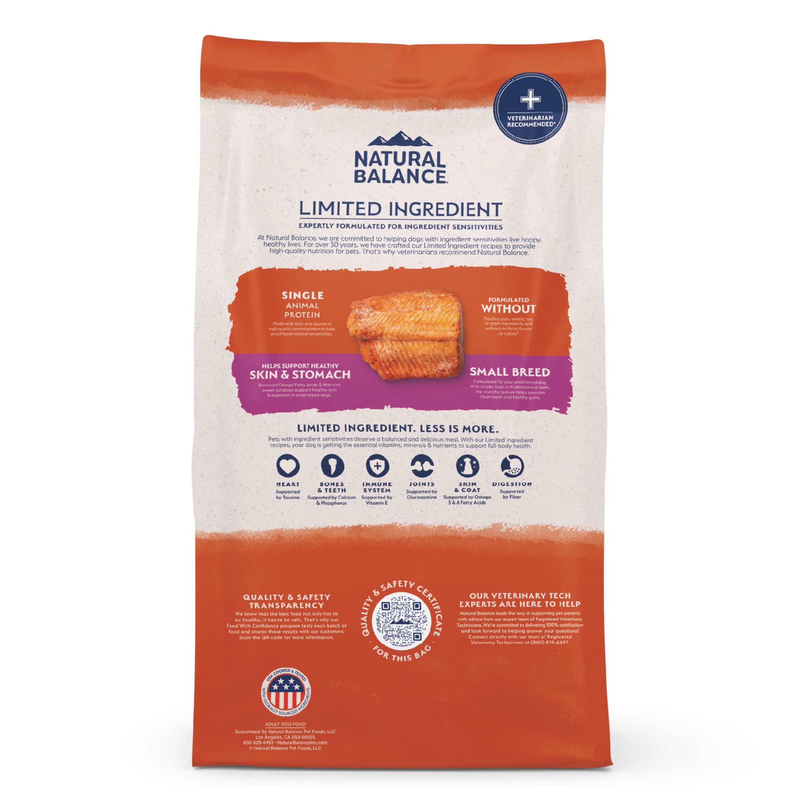 Natural Balance ready-to-serve small-breed meal on plate invites feeding time.