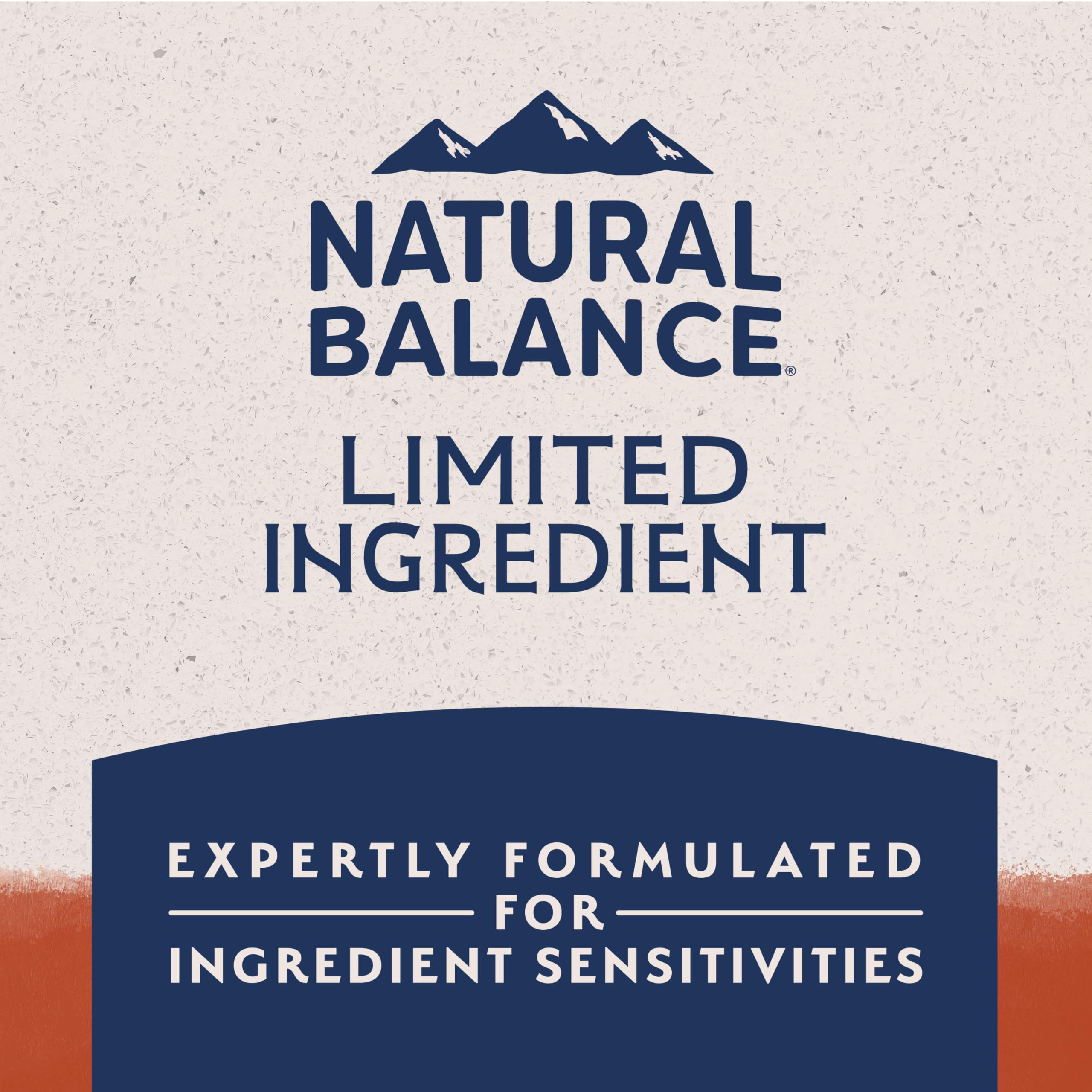 Close-up of sweet potato and flaxseed ingredients in Natural Balance formula