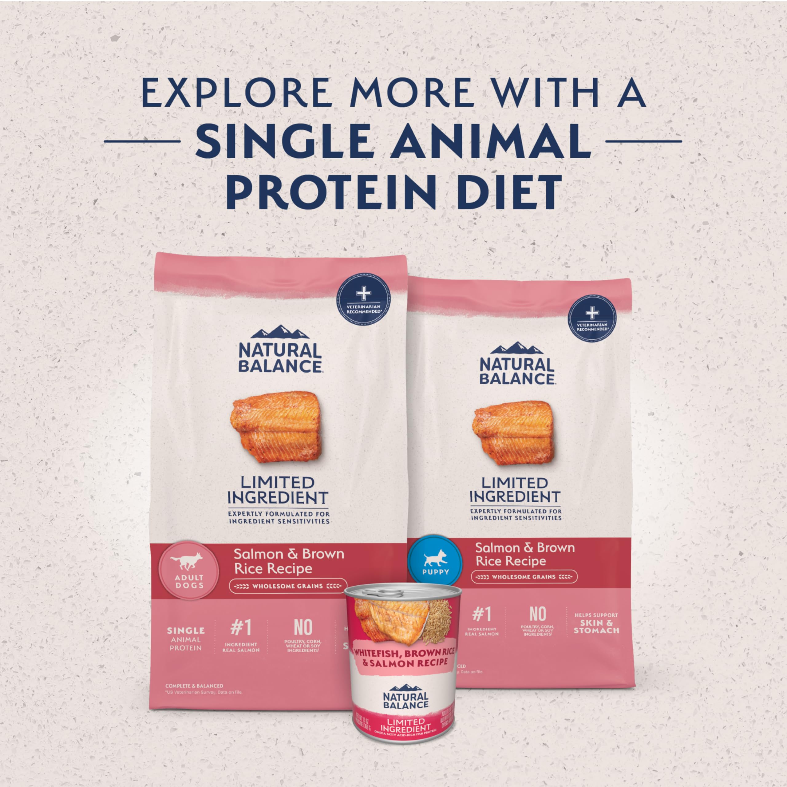 Natural Balance twelve-pound-bag image showcases sturdy packaging