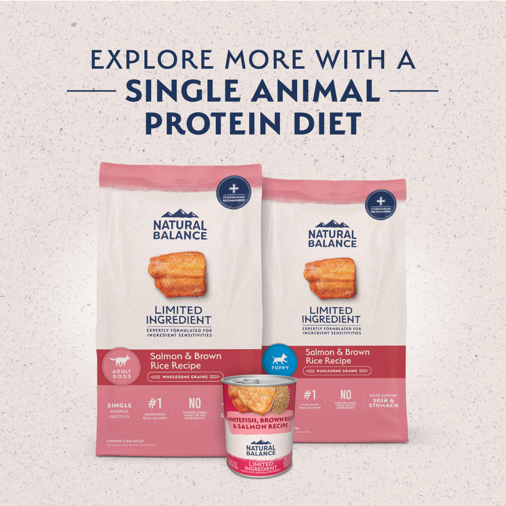 Natural Balance twelve-pound-bag image showcases sturdy packaging
