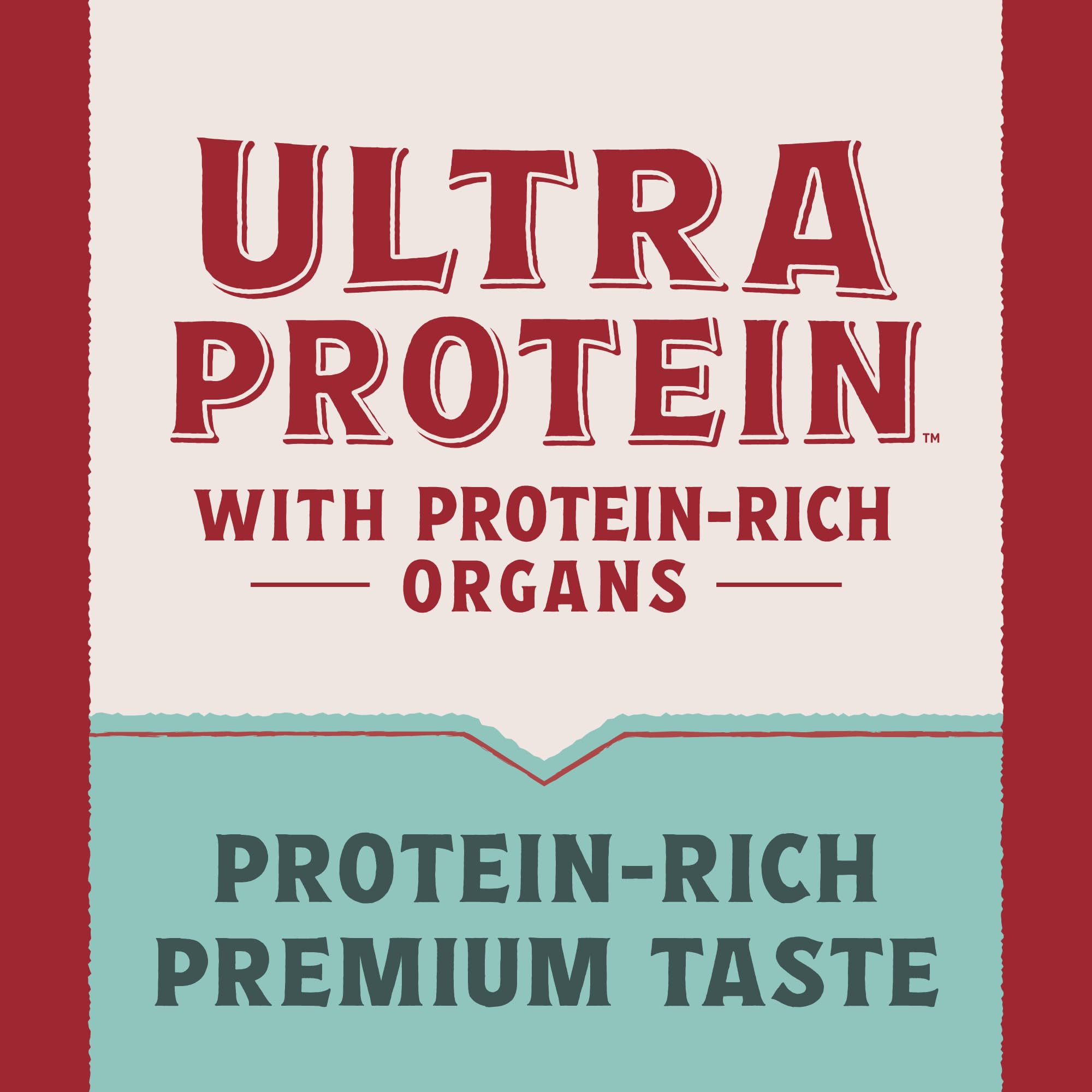 Natural Balance Ultra Protein Pate chicken-heart and liver—nutrient-rich protein.