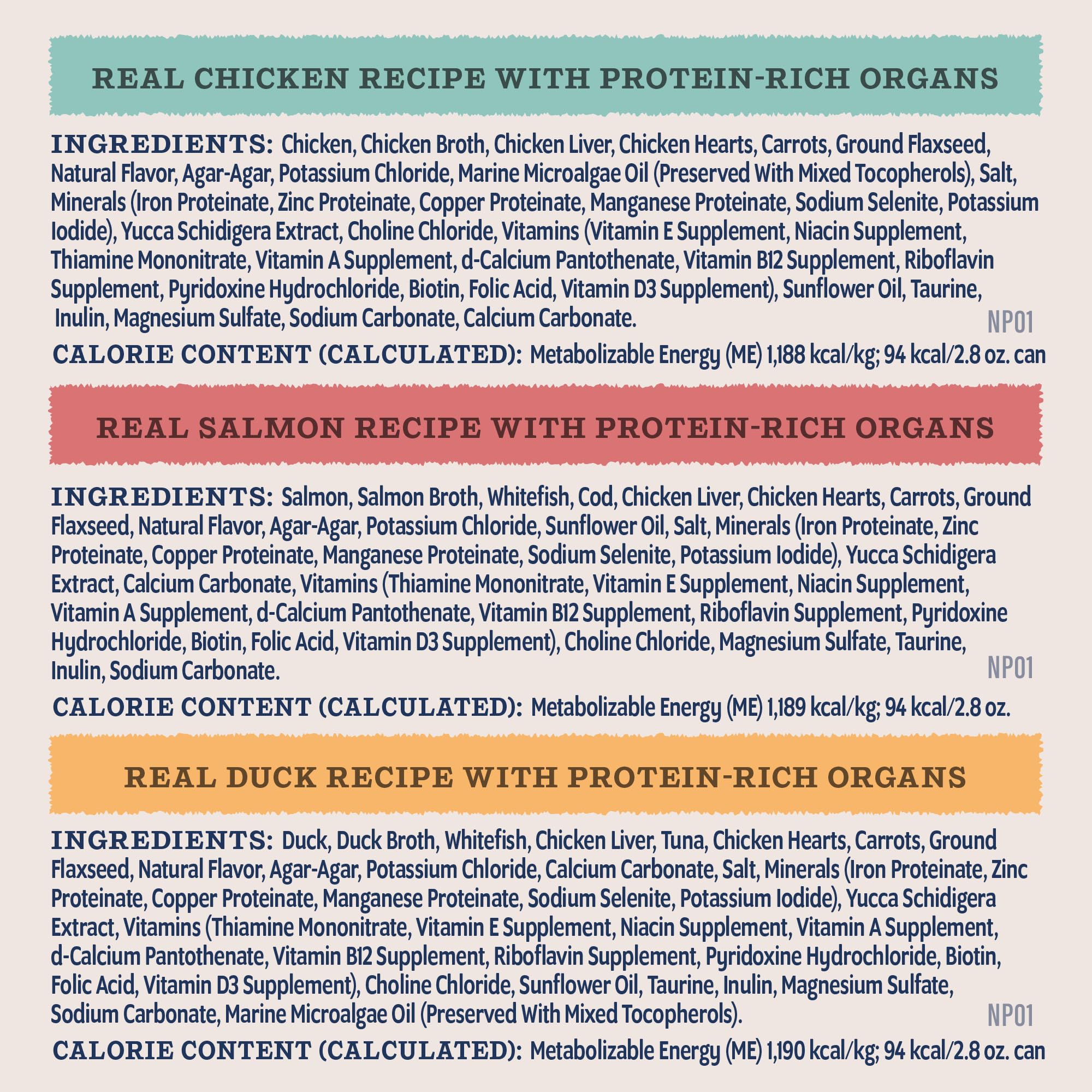 Natural Balance Ultra Protein Pate grain-free recipe—corn, wheat, soy free.
