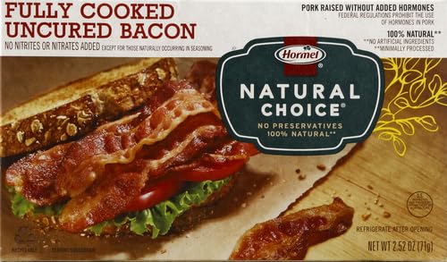 Natural Choice bacon on skillet crisps for fast cooking.