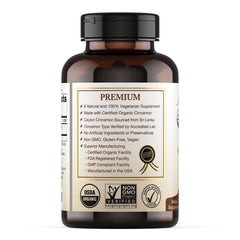 Non-GMO verified seal on Natural Choice Botanicals bottle, signaling clean labeling