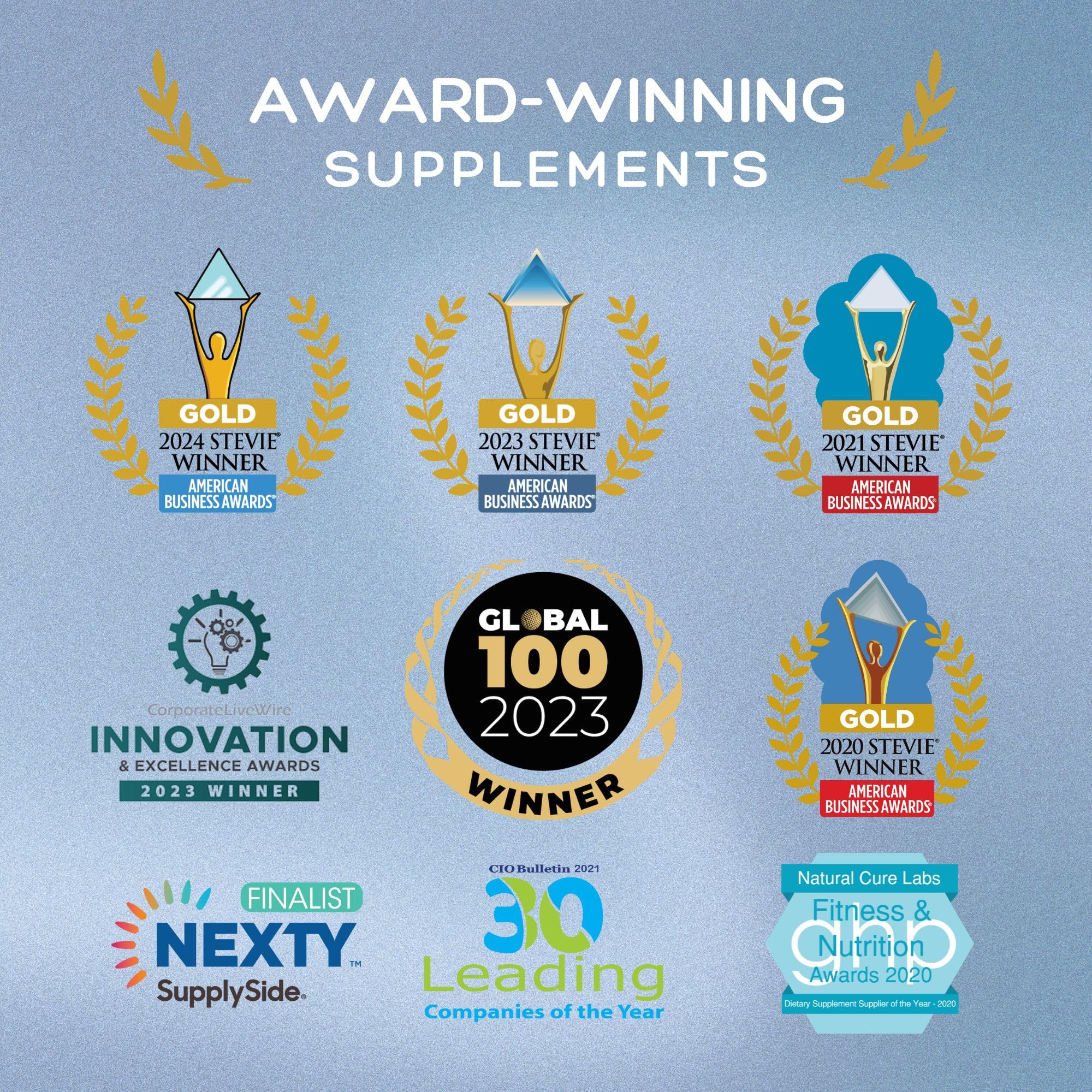 Natural Cure Labs lysine label details including vegan and gluten-free status