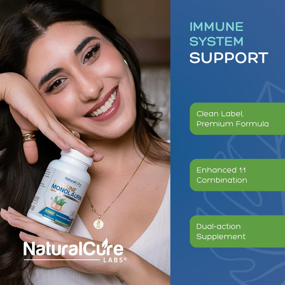 Natural Cure Labs serving-size capsules, 600 mg each.